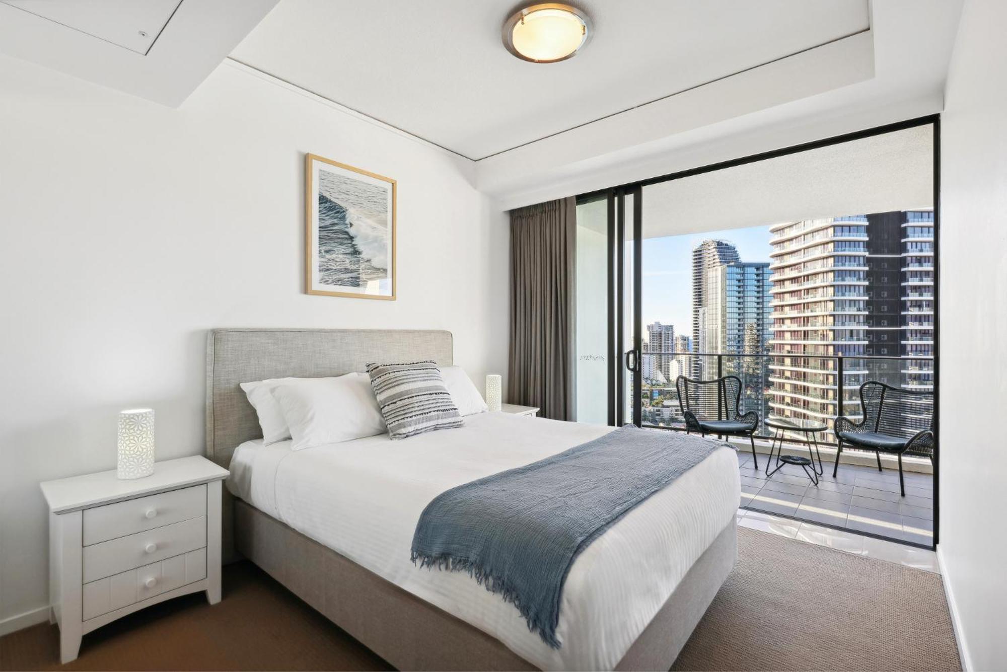 Ocean View 3-Bed With Gym, Pool, Sauna & Parking ゴールドコースト エクステリア 写真